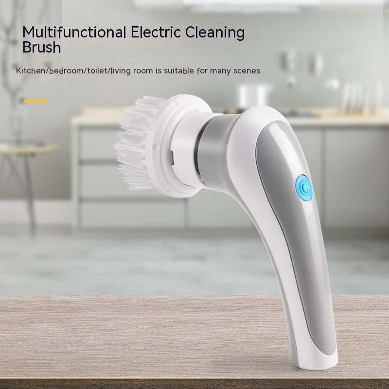 Multifunctional electric cleaning brush for kitchen bedroom toilet scenes