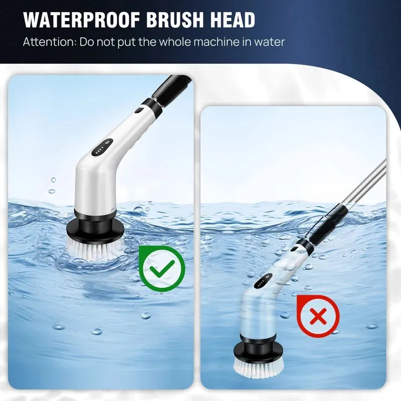 Waterproof brush head demonstration - IPX7 rating